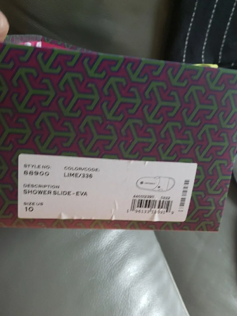 Tory Burch bright chartreuse